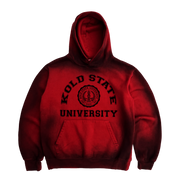 RED 'KSU' HOODIE