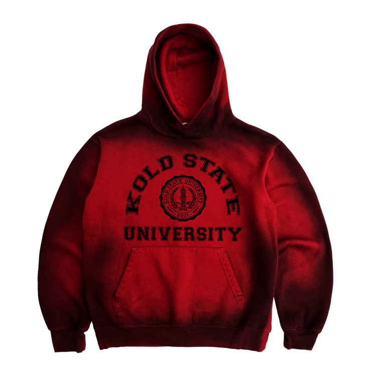 RED 'KSU' HOODIE
