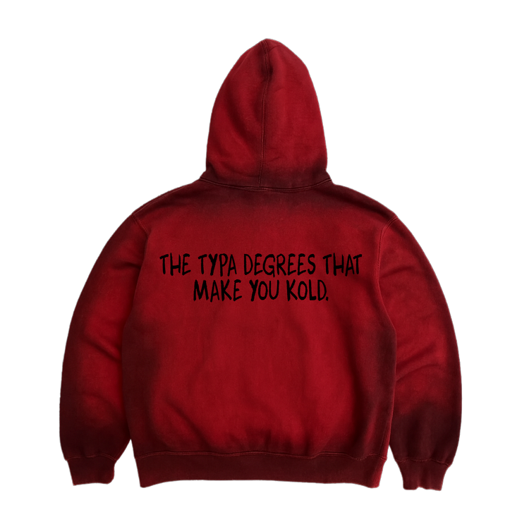 RED 'KSU' HOODIE