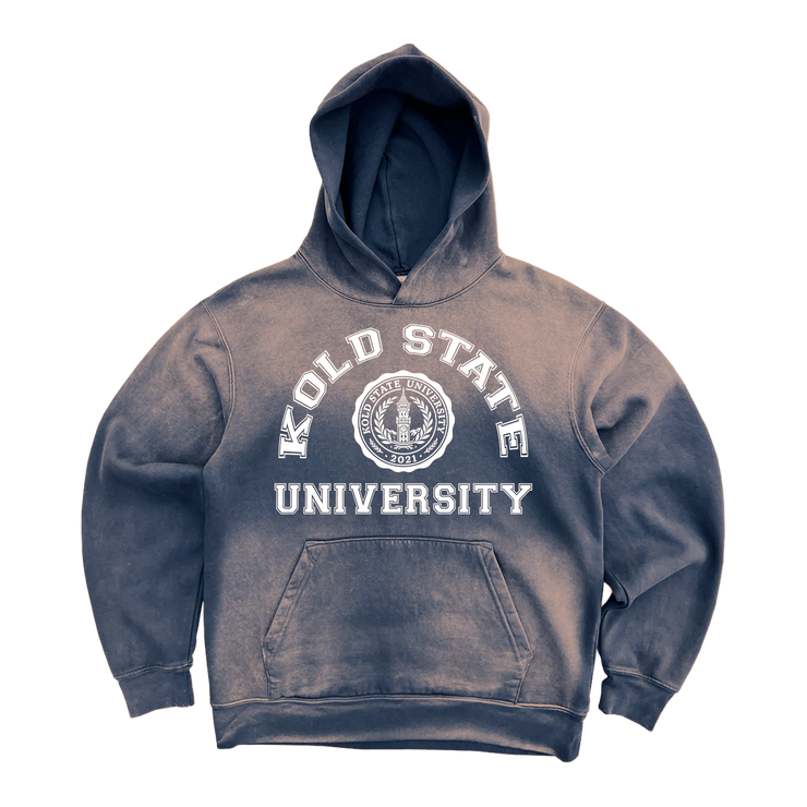 BLUE 'KSU' HOODIE